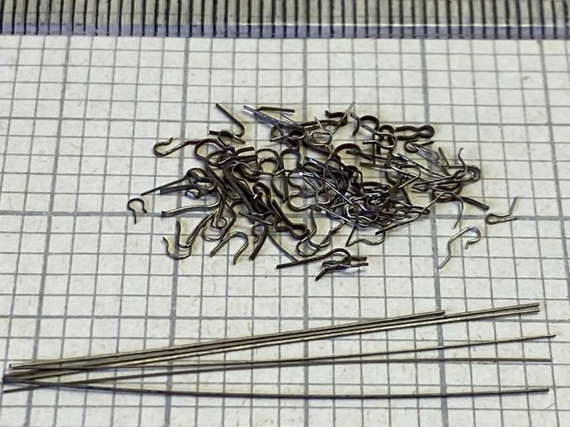 Watch movement return springs - 50+ pieces - lot 2