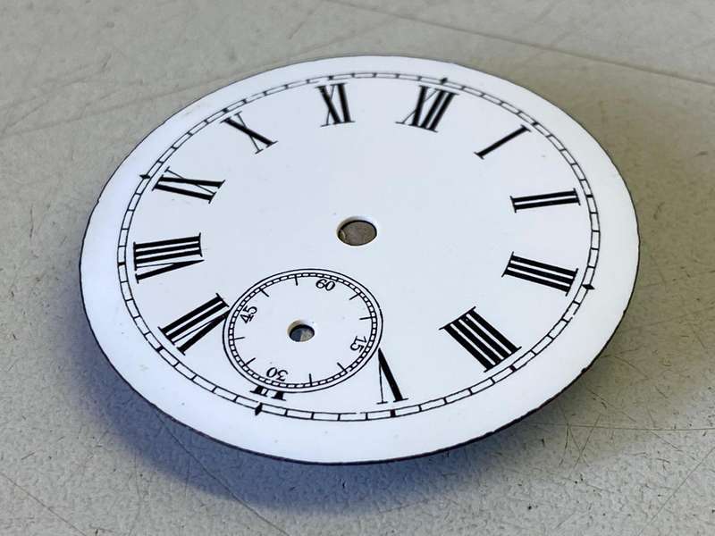 41mm pocket watch dial