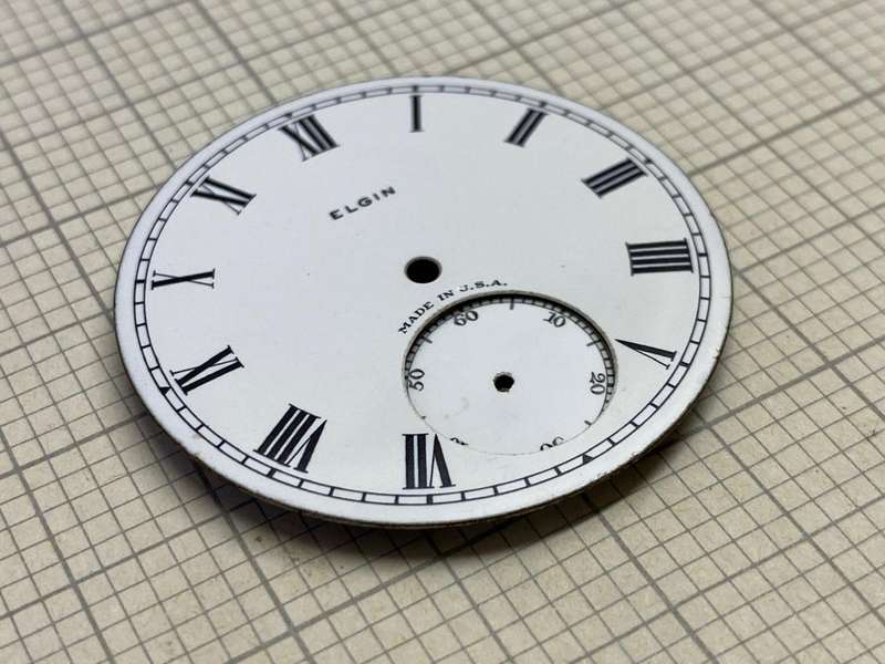 ELGIN - 42.3mm pocket watch dial