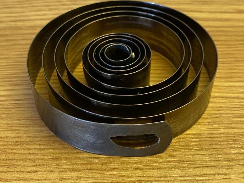 17mm clock mainspring - lot 3