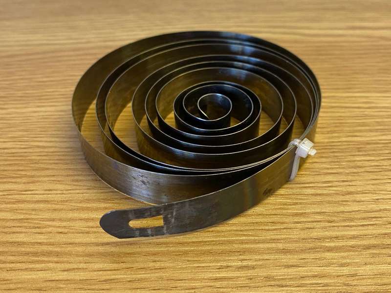 13.5mm clock mainspring - lot 5