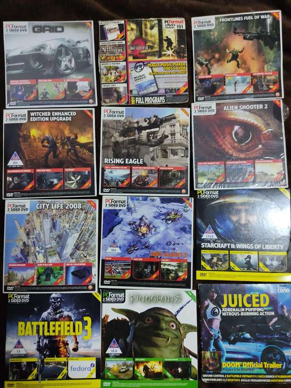 PC Format Magazine CD/DvD Roms available
