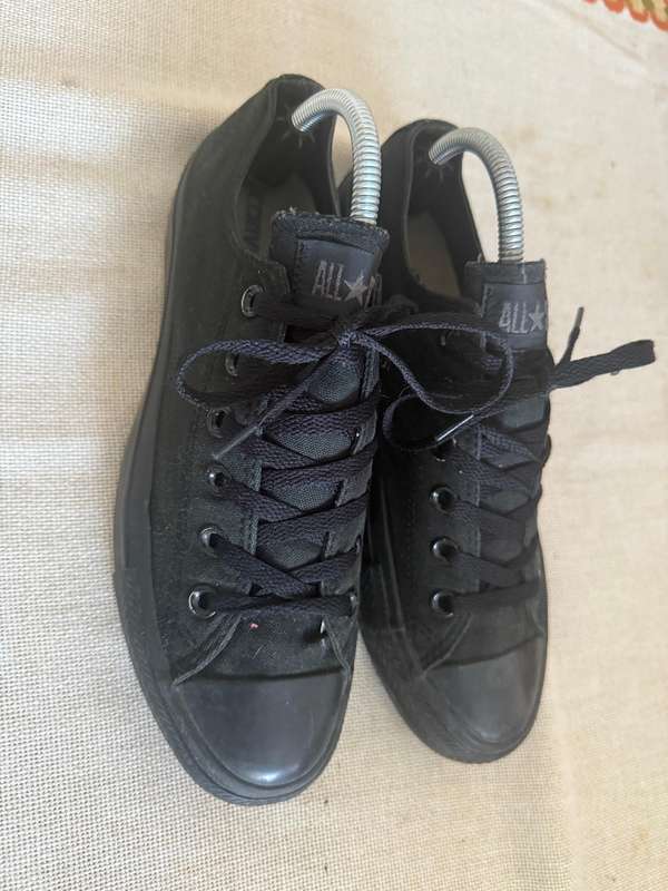 Converse All Star Low Black UK7.5 Used