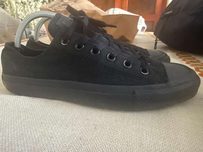 Converse All Star Low Black UK7.5 Used