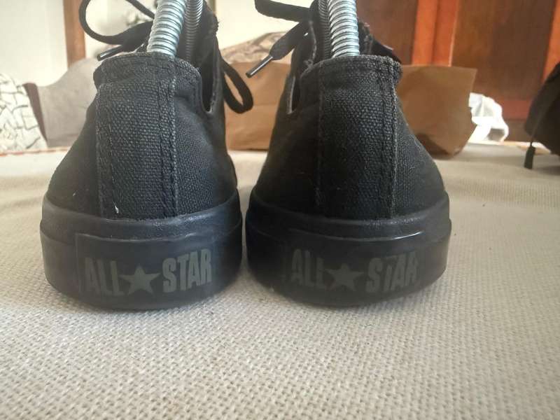 Converse All Star Low Black UK7.5 Used
