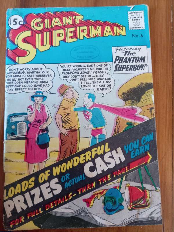 Giant superman