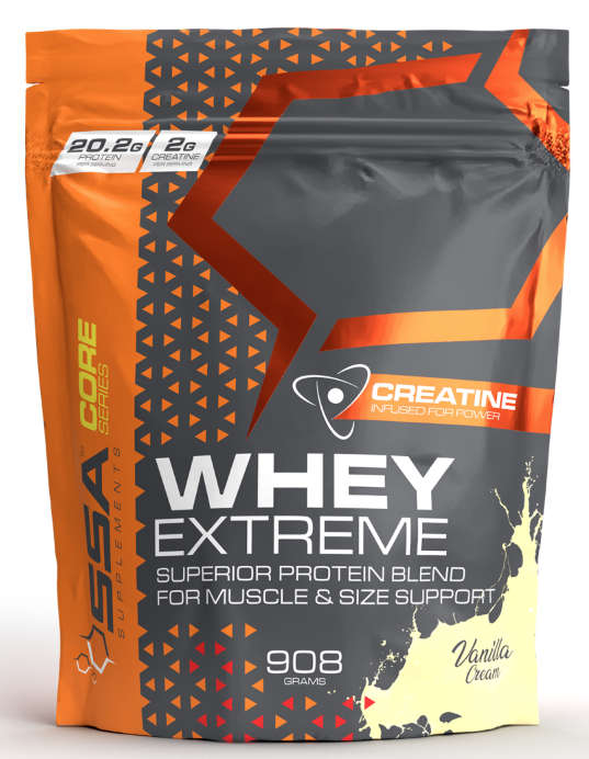 SSA Whey Extreme 908g - Vanilla Cream Bag
