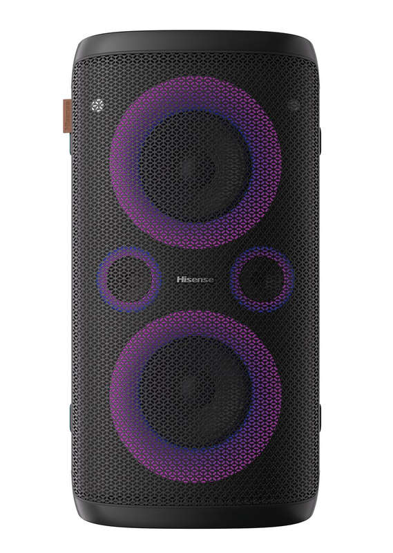Hisense 300W Party Rocker One True Wireless Stereo Bluetooth Speaker-Black