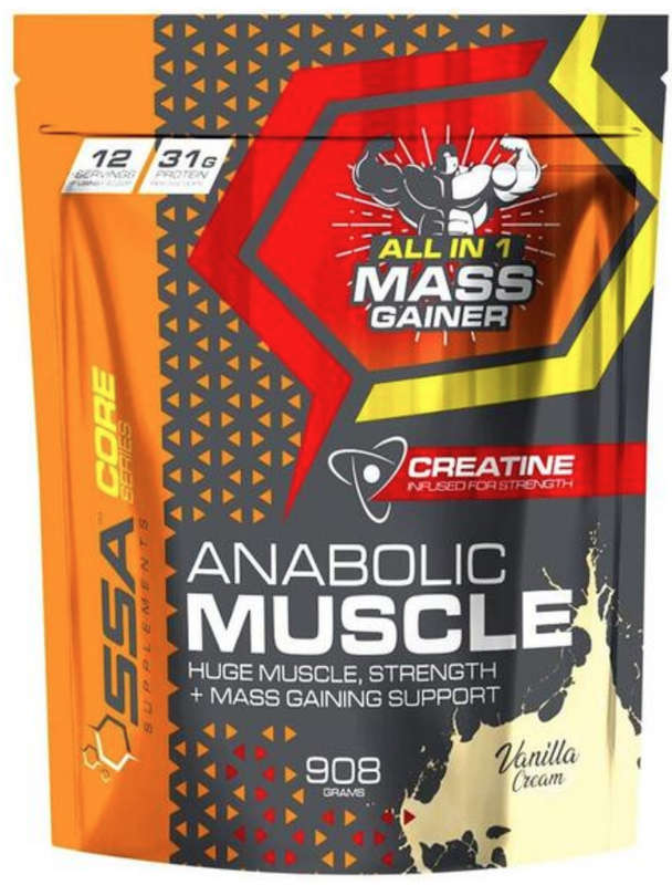 SSA Anabolic Muscle Stack 908g Vanilla Cream