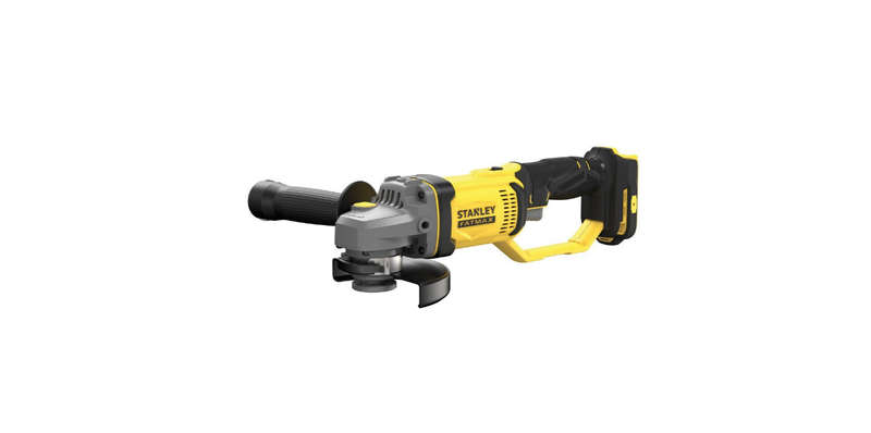 Stanley 18v Fatmax V20 Cordless Angle Grinder and TLM99 Laser Measurer