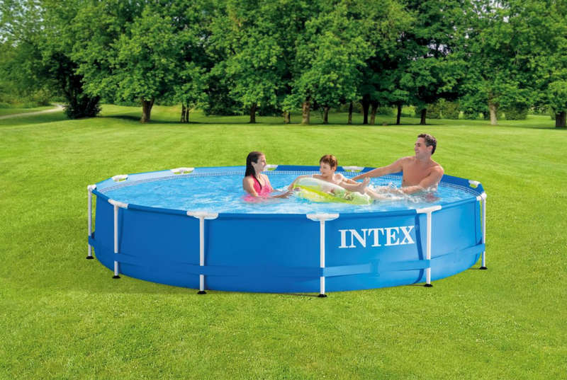 Intex Metal Frame Pool Set (with 220-240V Filter Pump)