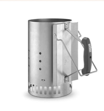 Weber Chimney Starter Set (includes 2kg Briquettes and firelighters )