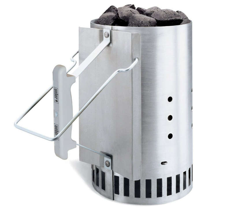 Weber Chimney Starter Set (includes 2kg Briquettes and firelighters )