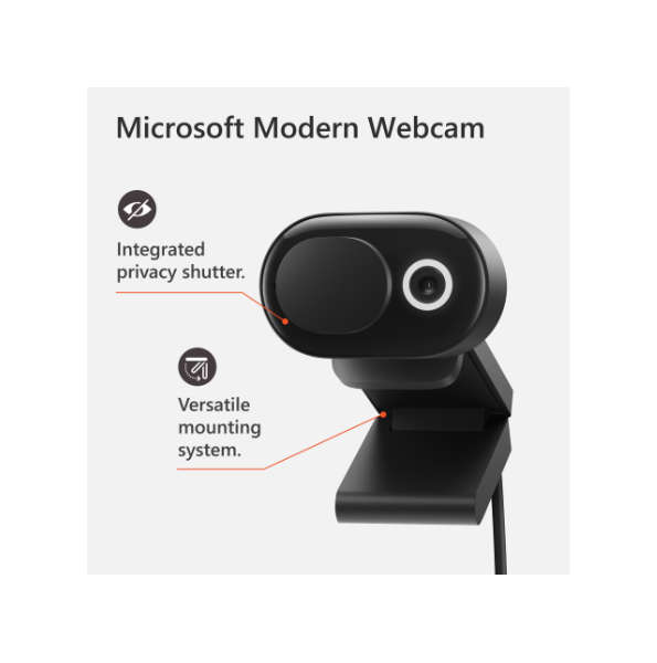 Microsoft Modern USB-A 1080P Webcam