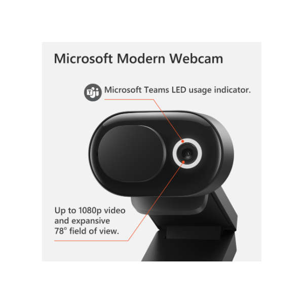 Microsoft Modern USB-A 1080P Webcam