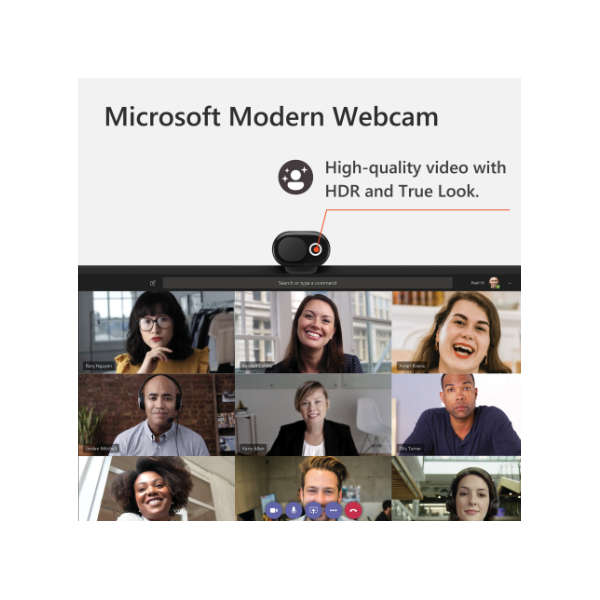 Microsoft Modern USB-A 1080P Webcam