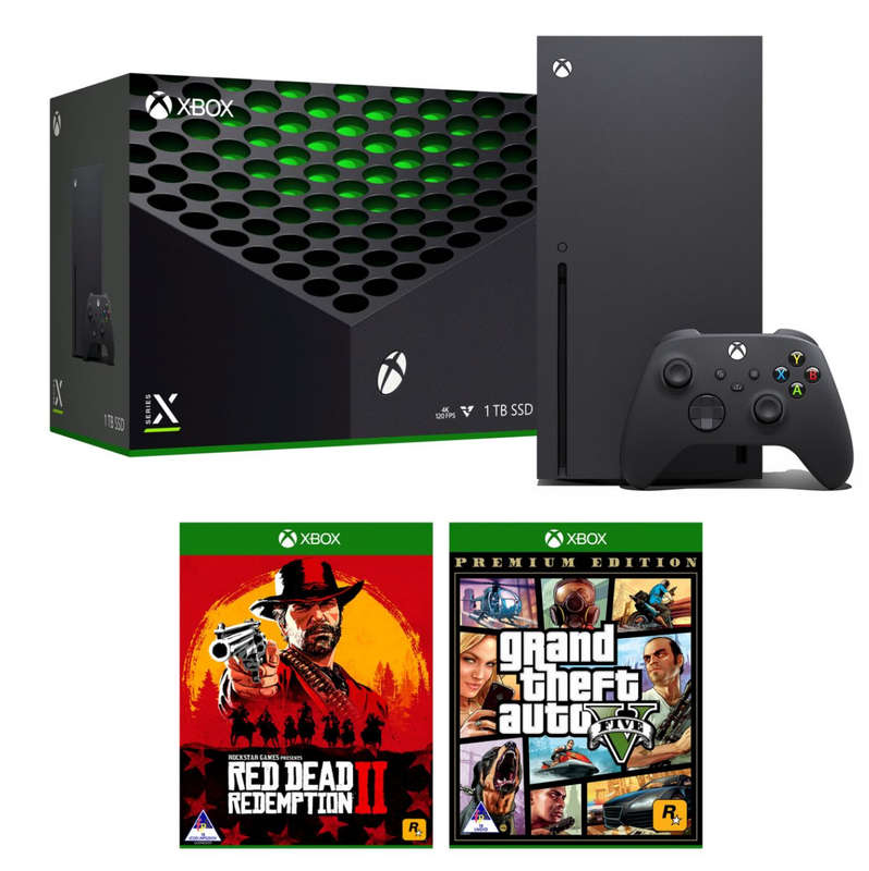 Xbox Series X 1TB Carbon Black Bundle