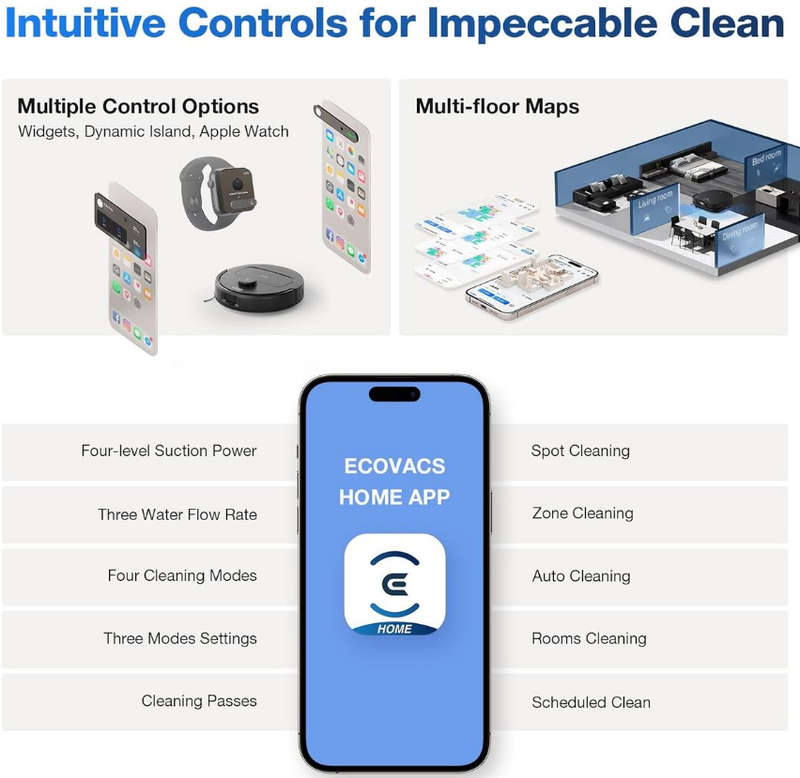 Ecovacs DEEBOT N30 PRO OMNI Robot Vacuum Cleaner
