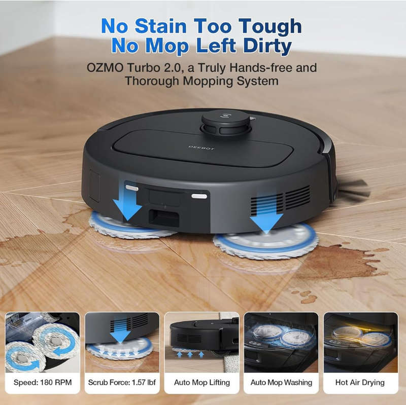 Ecovacs DEEBOT N30 PRO OMNI Robot Vacuum Cleaner