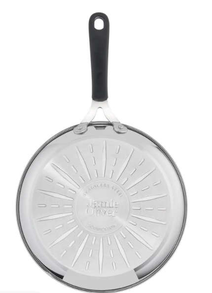 Jamie Oliver by Tefal Kitchen Essential Stainless Steel Frypan-28cm