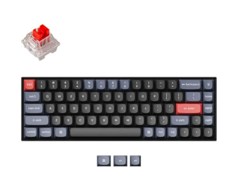Keychron K6 Pro Wireless RGB Mechanical Keyboard- Red or Brown Switches