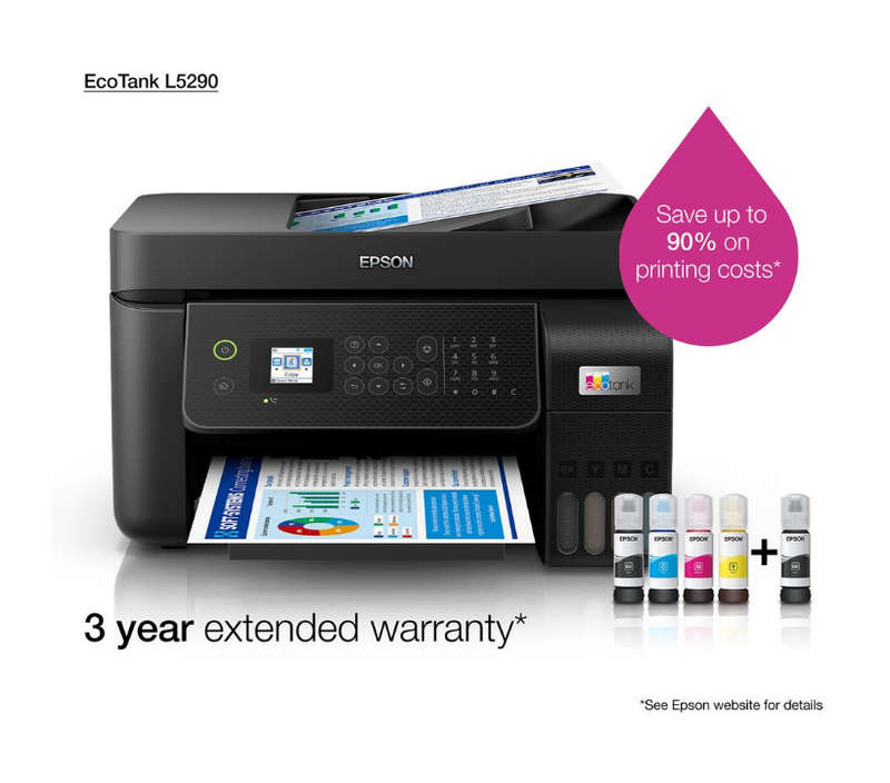 Epson L5290 EcoTank, A4, 4 in 1, Wi-Fi, ADF, Printer