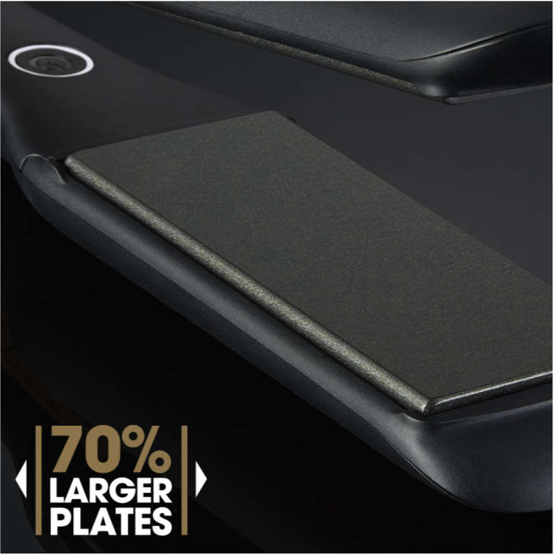 GHD Max - Professional Wide Plate Hair Straightener (Black)