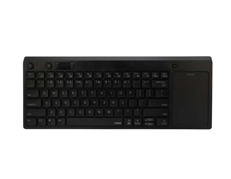 Rapoo K2800 Wireless Multimedia Keyboard - Black
