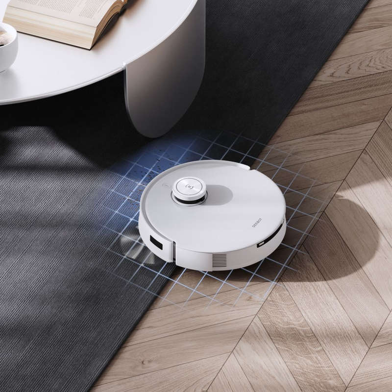 Ecovacs DEEBOT T10 TURBO Robot Vacuum Cleaner - 3000Pa, 260min Runtime, AI