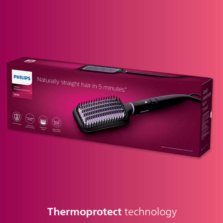 Philips StyleCare Heated Straightening Brush