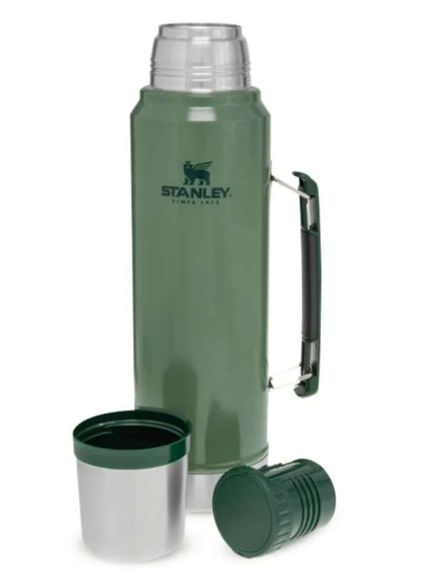 Stanley Classic Vacuum 1L Hammertone Green Flask
