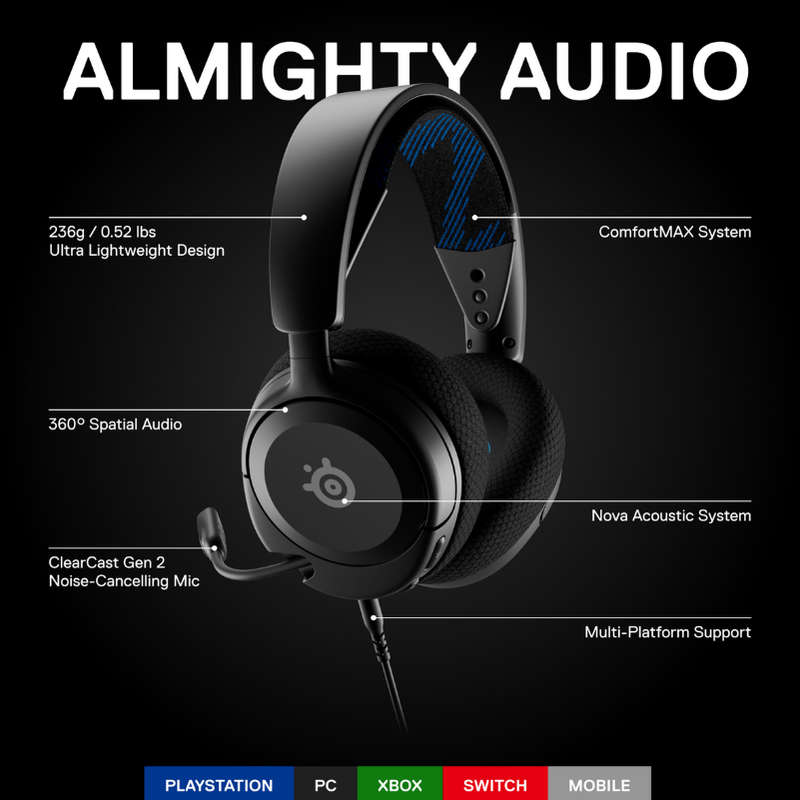 SteelSeries Arctis Nova 1P