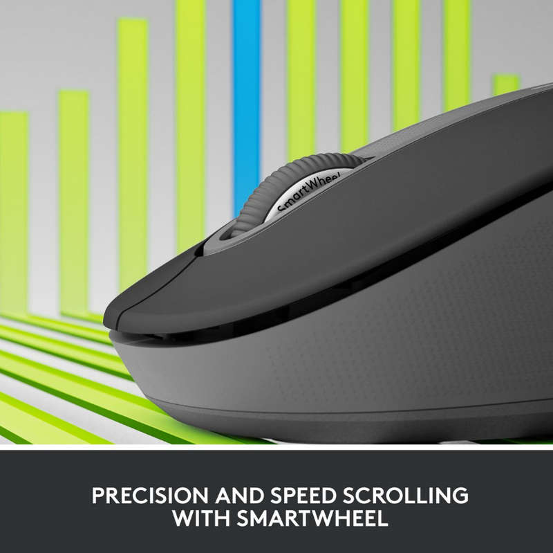 Logitech M650 Signature Wireless Mouse - Graphite