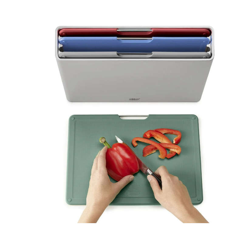 Joseph Joseph Folio Large in Coast/Silver Cutting Board