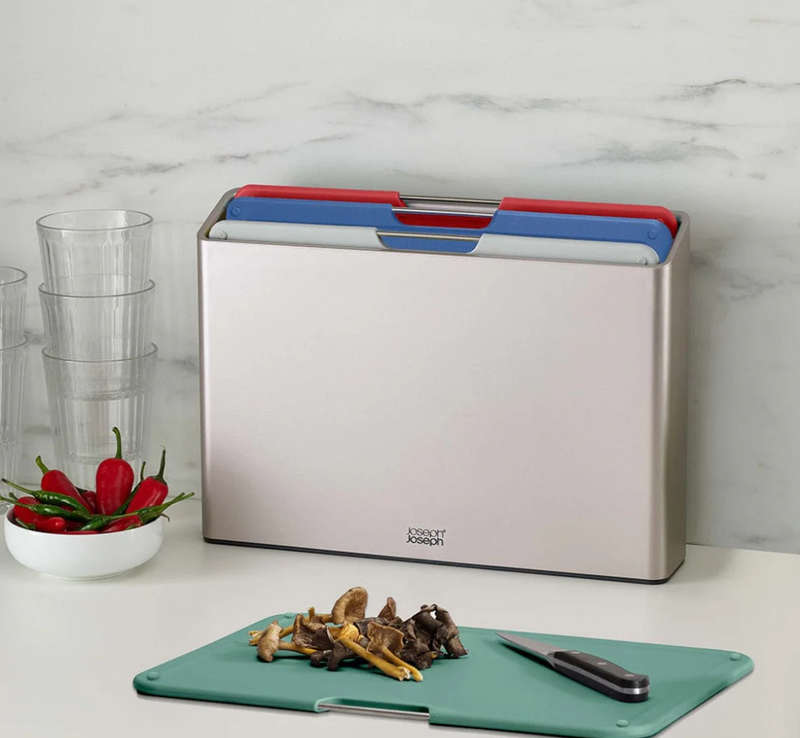 Joseph Joseph Folio Large in Coast/Silver Cutting Board