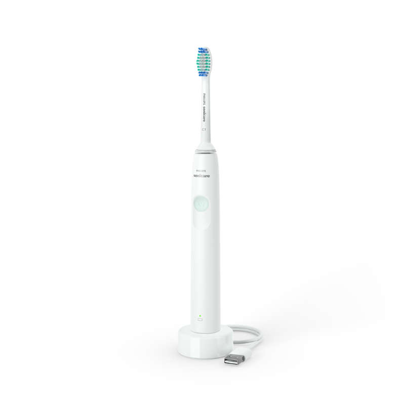 Philips Sonicare 1100 Series Electric Toothbrush, HX3641/01 - White Mint