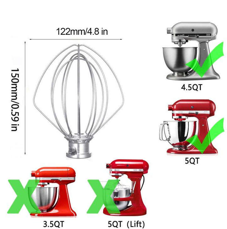 KitchenAid Stand Mixer Wire Whip