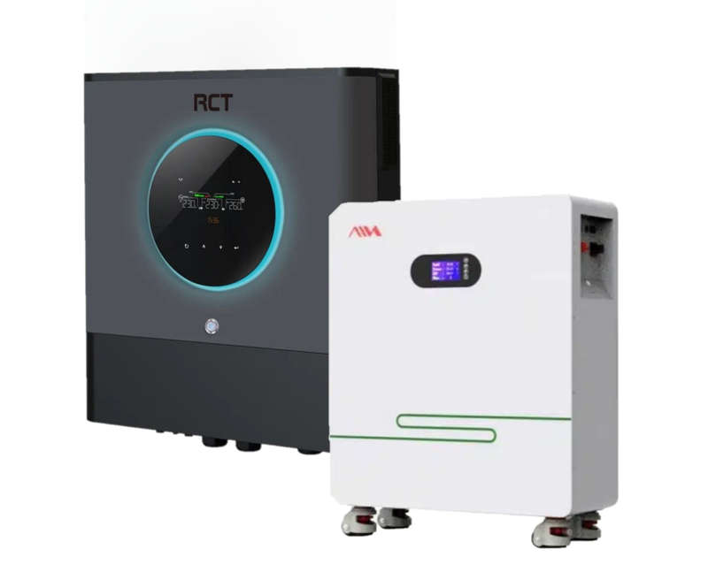 RCT AXPERT MX2 8KVA/8KW Inverter 48V and Sunnew 10.24KWH LiFePo 51.2V DC Battery Combo