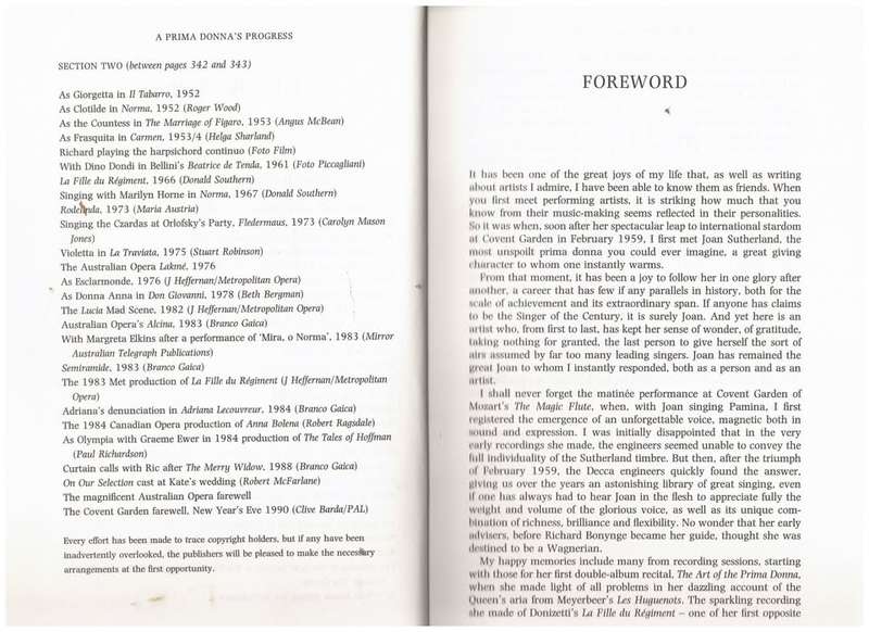 A Prima Donna`s Progress: The Autobiography of Joan Sutherland