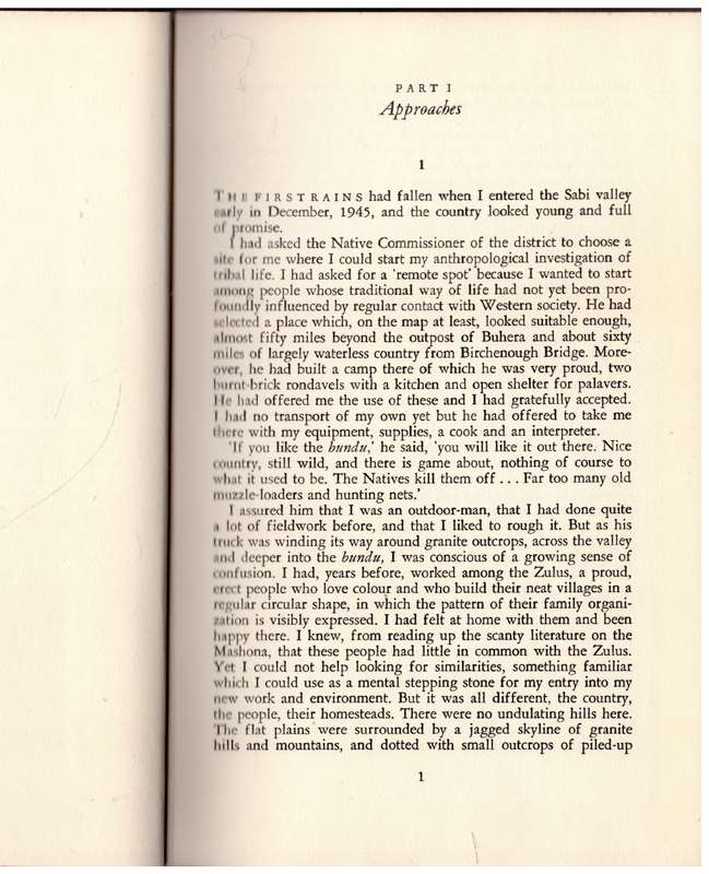 African Interlude  --  J. F. Holleman