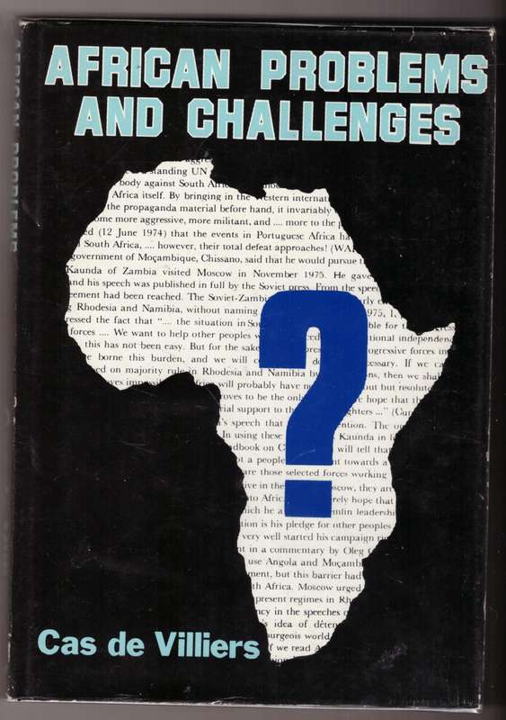 African Problems and Challenges -- Cas De Villiers