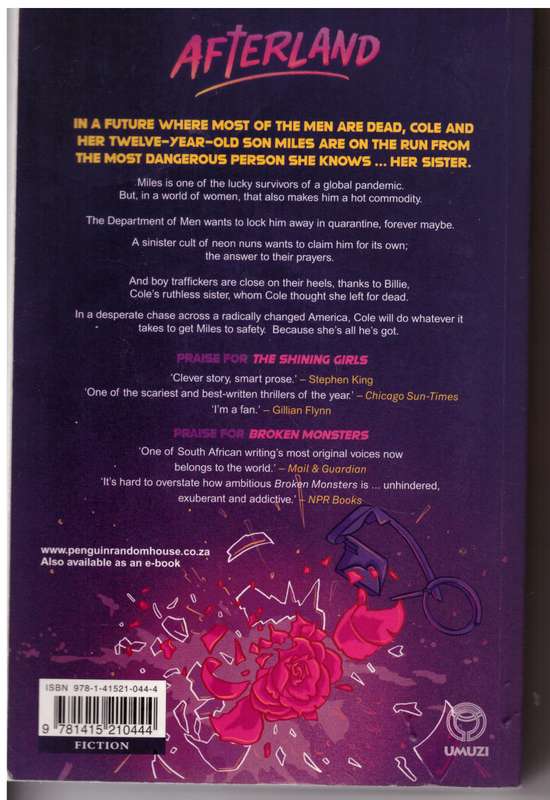 Afterland -- Lauren Beukes