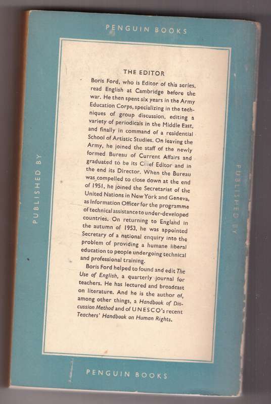 A Guide to English Literature #1: The Age of Chaucer  --  Boris Ford [Editor]
