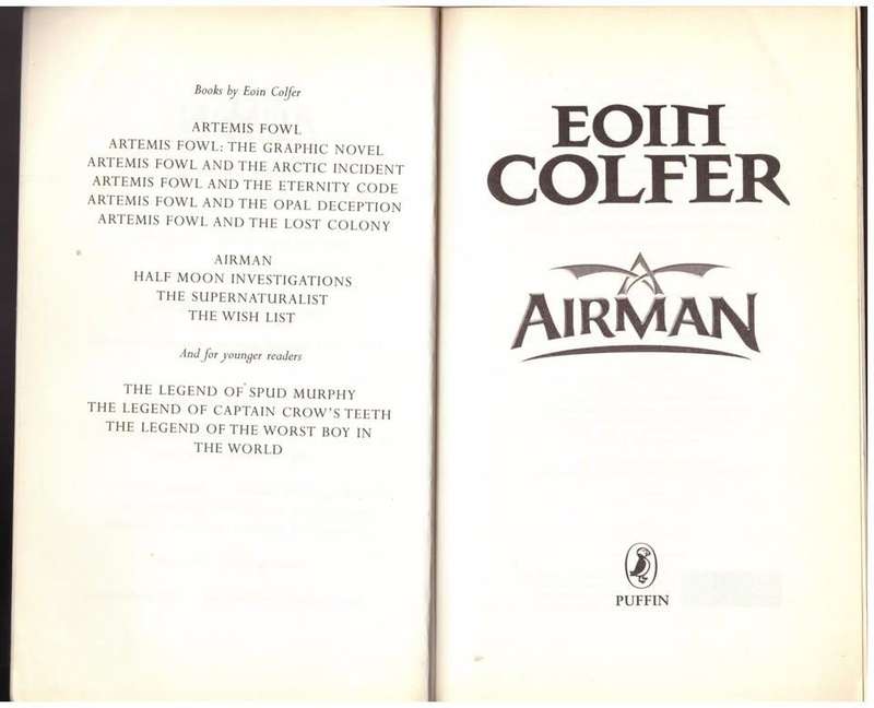 Airman -- Eoin Colfer