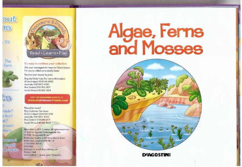 Algae, Ferns and Mosses - DeAgostini