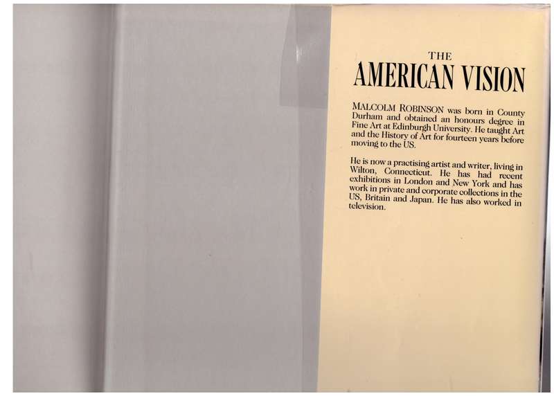 American Vision: Landscape Paintings of the United States  --  Malcolm Robinson