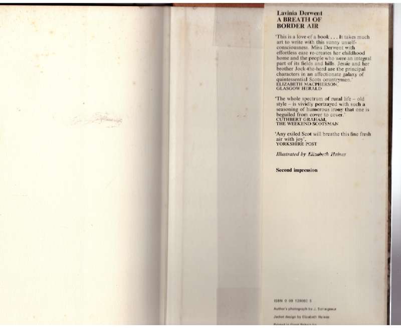 Another Breath of Border Air  --  Lavinia Derwent