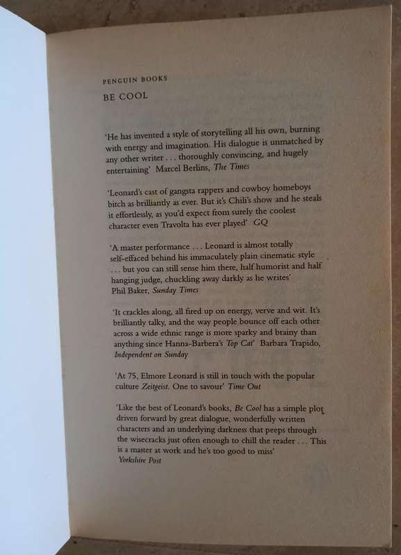 Be Cool - Elmore Leonard