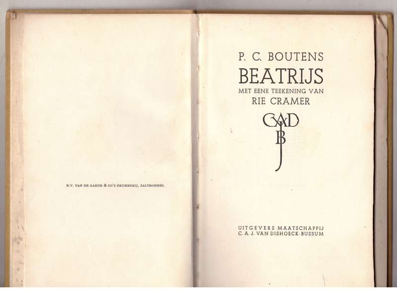 Beatrys -- P. C. Boutens