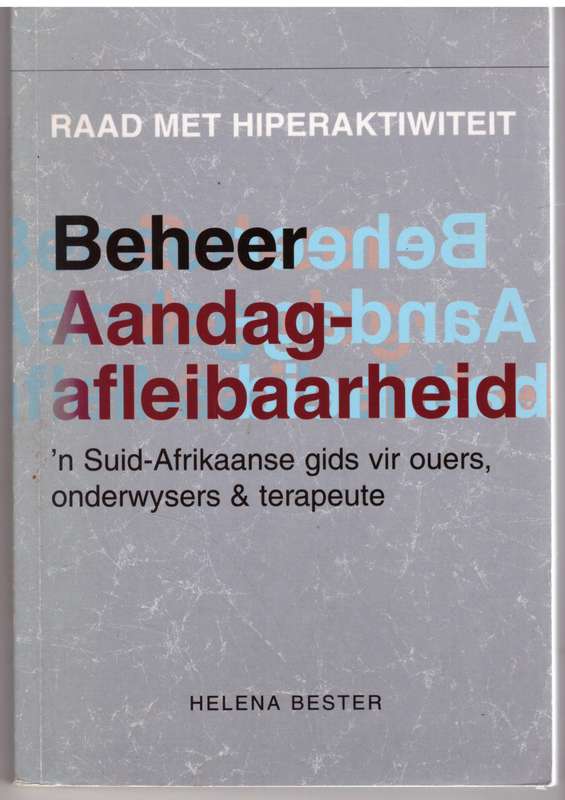Beheer Aandagafleibaarheid - Helena Bester